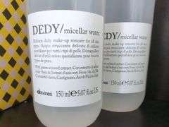 Davines Pasta & Love Shaving Products and DEDY/micellar water, Total Qty 8