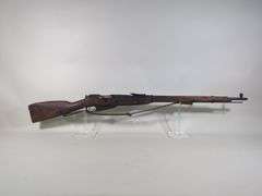 Tikkakoski (Finland)/ CAI M91/30 6.2 x 54R Bolt Action Rifle SN# 55470, Dated 1944, With Quad Socket Bayonet, Canvas Sling
