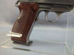 Walther P-38 AC 42 9mm Pistol SN# 9466, 2 Total Mags, In Leather Holster