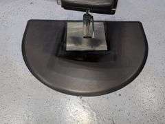 Salon Adjustable Swivel Styling Chair With Anti-Fatigue Floor Mat