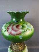 Hand Painted Floral Gone With Wind Style Lamp