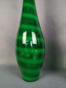 Pair of Green Glass Decanters with Stopper