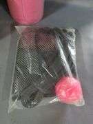 Gym Equipment Including Rubber Hexagon Dumbbell Sets, Resistance Bands, Sliders, And Yoga Mat