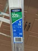 Werner 6-Foot Ladder, Cosco Step Stool and Small Folding Stool - Lot of 3
