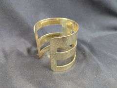 Ladies Gold Toned Bracelets Bangles, Cuffs, and Chain Link, Total Qty 14