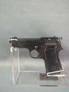 P. Beretta 1934-Brevet 9mm Corto (.380) Pistol SN# 2753BB, Dated 1944, 2 Total Mags, In Leather Holster