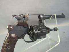 Manufacture d'Armes de Saint-Étienne 1892 Lebel 8mm 6-Shot Revolver SN# L-24113, Dated S 1922, In Leather Holster