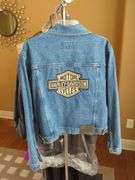 Harley-Davidson Denim Jacket, Women's Large