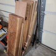 Lumber Including Cherry, Oak, 4" Pine And Other Exotic Woods, Various Sizes