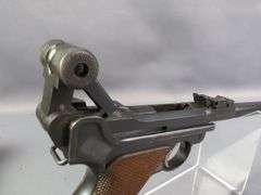 DWM 1918 Artillery Model Luger 9mm Pistol SN# 8107, In Leather Holster