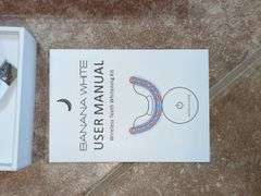 Banana White Wireless Teeth Whitening Kit And Denture Cleaner
