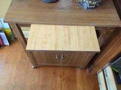 Rolling Kitchen Cart with Storage
