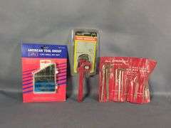 Ultra Steel Cordless Power Drill, Includes Battery, Charger, And Case And Various Hand Tools