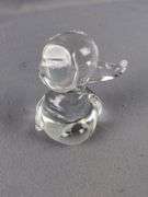 Collection of Clear Glass Animal Figurines