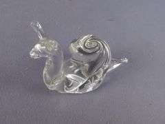 Collection of Clear Glass Animal Figurines