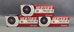 Herter's 9mm Luger Ammo, Approx 300 Rds, Local Pickup Only