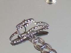 Sterling Silver Western Theme Jewelry Including Cowboy Boot Turquoise Earrings, Charm Sweater Pin And More