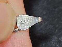 Sterling Silver Bracelets, Qty 2