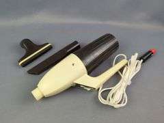 Coleman Cordless Wet/Dry Vacuum, In Original Box And Vintage Car Vacuum Cleaners, Qty 2