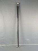 Walking Stick with Silver Tone Accents