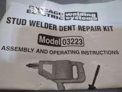 Chicago Welding Electric Systems Stud Welder Dent Repair Kit - Model 03223