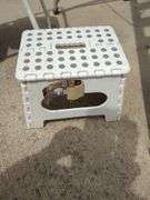 Werner 6-Foot Ladder, Cosco Step Stool and Small Folding Stool - Lot of 3