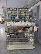 Salon Rolling Shelf With Plexiglass Sides, Thursday Pick Up ONLY