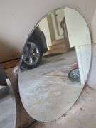 Full Length And Oval Mirrors, Qty 3