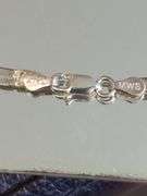 Sterling Silver Jewelry Including Pendants, Qty 2 And Earrings And Brighton Charm Bracelet, Murano Style Cross Pendant, Earrings And More