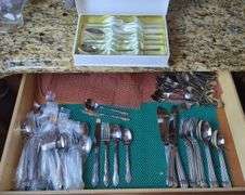 Silverware Sets Including Queen Sense Korean Style Flatware And Various Styles Knives, Forks And Spoons