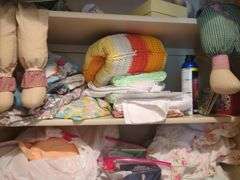 Household Items Including Linens, Decor, and More