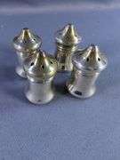 F.B. Rogers Silver Co. Coffee Urn Set with Webster-Wilcox Tray & Douchin Candlesticks