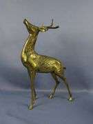 Brass Deer Figures
