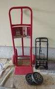 Haul-Master Hand Truck and Folding Cart with Extra Wheels