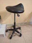 Ergonomic Rolling Saddle Stool Chair