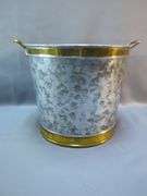 Decorative Metal Buckets and Vessels
