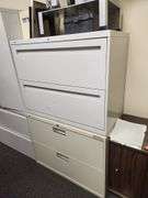 Hon 2 Drawer Lateral File Cabinets, No Keys, Qty 2