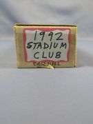 Topps Stadium Club Baseball Card Collection 1992-1995