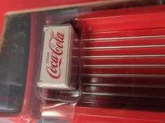 Coca-Cola 1955 Chevy 5100 & 1937 Ford Pickup Diecast Truck Set