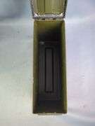 Metal Ammo Cans, Qty 3, 7" X 10" X 4"