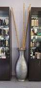 Oversized Vase with Bamboo Stalks
