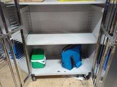 UltraHD Seville Classics Steel Rolling Storage Cabinet