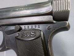 J.P. Shuer & Sohn 1913 7.65mm Pistol SN# 15391, 2 Total Mags