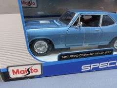 Maisto Special Edition Diecast Car Set: '66 Chevelle, '68 Camaro, '70 Nova