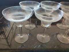 Margarita Glasses, Qty 8, Various Styles