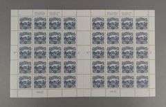 US Postage Stamps - $1 Saratoga & $2 Bobcat