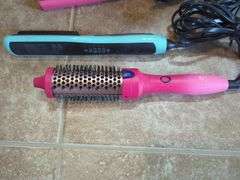 Calista Hair Styling Tools, Qty 2 And Mini Flat Iron