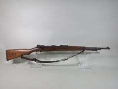 China Chiang Kai-shek Type 24 7.92x57mm Mauser Bolt Action Rifle SN# K4344, Cal Is Believed To Be 7.92x57mm Mauser, With Bayonet, Leather Sling