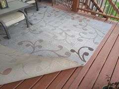 Floral Pattern Outdoor Rug