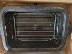 Welbilt 18-Quart Roaster Oven and Roasting Pans, Qty 2